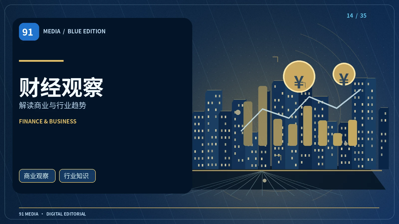 财经观察主题图片